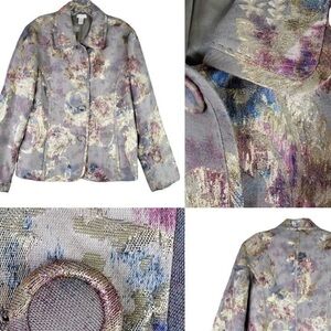 Exquisite floral Chico’s jacket